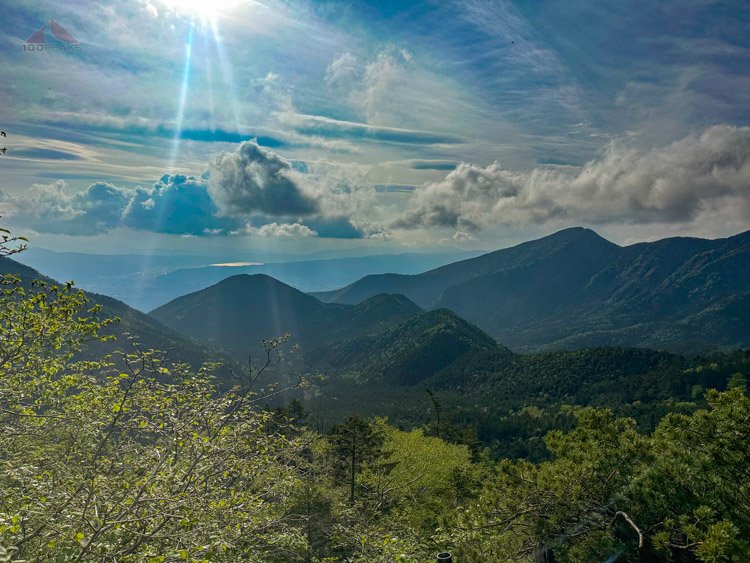Yatsugatake Ridge - Stormbound high on Mount Akadake in Yatsugatake Ridge - Stormbound high on Mount Akadake in